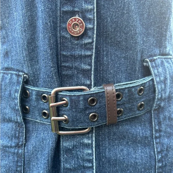 Denver Hayes Denim Dress – Size 10 - Picture 4 of 10